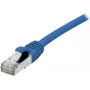 EXERTIS CONNECT kabel krosowy Cat 6A S/FTP, niebieski, 3,0 m, smukła osłonka zatrzaskowa, LSZH 858455