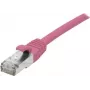 EXERTIS CONNECT kabel krosowy Cat.6A S/FTP, różowy, 7,5 m, LSZH, 10 Gbps, RJ45 854381