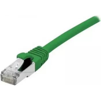 EXERTIS CONNECT Cat.6A S/FTP PiMF kabel krosowy, 2m, zielony, LSZH, 10Gbps, RJ45 858619