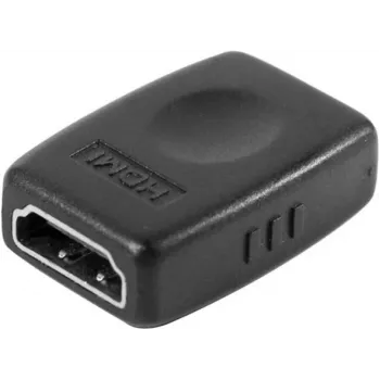 Adapter HDMI EXERTIS CONNECT żeński-żeński, pasywny łącznik, 4K 60Hz, pozłacany, czarny (EXC128289)