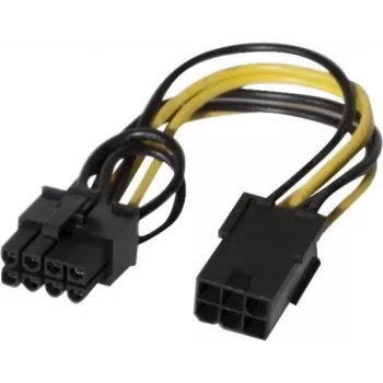 EXERTIS CONNECT Kabel adaptera zasilania PCI Express 6-pin na 8-pin do kart graficznych (146695)