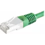 EXERTIS CONNECT kabel krosowy S/FTP Cat.6, PiMF, zielony, 20 m, smukła osłonka Snagless Boot 856926