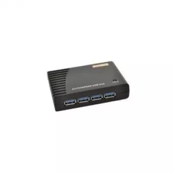 EXSYS EX-1125 4-portowy hub USB 3.0 - 5Gbps, aluminiowy, biurkowy