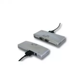EXSYS EX-1334V Przemysłowy 4-portowy adapter USB na RS-232 z chipsetem FTDI, ochrona ESD 15kV, obudowa metalowa