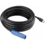 EXSYS EX-1406 aktywny kabel przedłużający USB 3.2 Gen 1 10m czarny