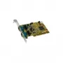 EXSYS EX-42042-IS 2-portowa uniwersalna karta PCI Serial RS-232/422/485 Combo z UART 16C950, 128-bajtowym FIFO, izolacją optyczną i ochroną przeciwprzepięciową