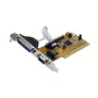 EXSYS EX-43063 2-portowa karta adaptera szeregowego RS-232 PCI Express z chipsetem ASIX AX99100, 921,6 Kb/s, dołączony niski wspornik