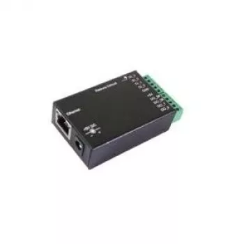 EXSYS EX-6011 Przemysłowy adapter Ethernet do 8-kanałowego cyfrowego I/O, Modbus TCP, izolacja optyczna, szyna DIN