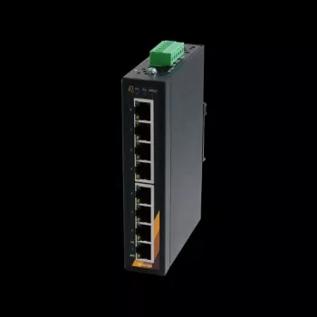 EXSYS EX-6225 8-portowy przełącznik Gigabit Ethernet, 10/100/1000 Mbps, obudowa metalowa, montaż na biurku/ścianie, Plug and Play