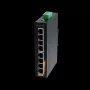 EXSYS EX-6225 8-portowy przełącznik Gigabit Ethernet, 10/100/1000 Mbps, obudowa metalowa, montaż na biurku/ścianie, Plug and Play