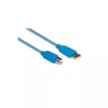 Kabel EXSYS EX-K1620-2 USB 3.2 Gen 1, USB-A do USB-B, 2 m, niebieski