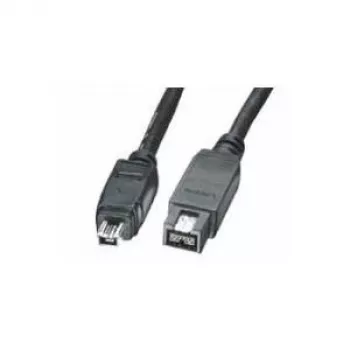 Kabel EXSYS FireWire 800 (IEEE 1394b), 9-pin do 4-pin, 5,0 m, czarny EX-K6873