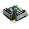 EXSYS Mini PCIe SATA III Controller, 2-portowy, 6Gbps, ASM1061, Full-Height EX-48080-2