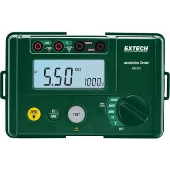 Tester izolacji Extech MG310 250V 500V 1000V 5,5 GΩ