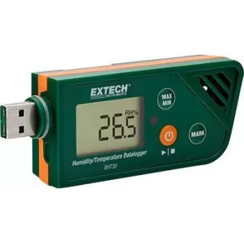 Extech RHT30 Rejestrator danych temperatury i wilgotności USB z generowaniem raportów PDF
