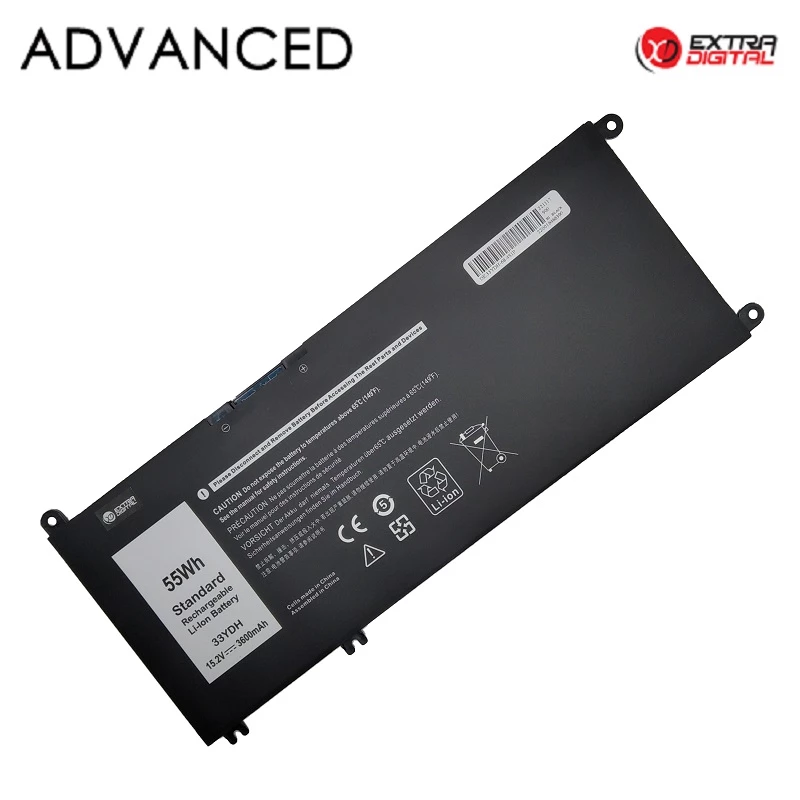 Extra Digital Advanced Laptop Battery for DELL 33YDH, 55Wh