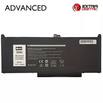 Extra Digital Advanced Bateria do laptopa Dell MXV9V - 7200mAh 82Wh 11.4V 9-Cell Li-ion Zamiennik