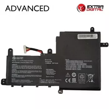 Extra Digital Advanced NB432516 Bateria do laptopa ASUS B31N1729 - 3400mAh, 11.52V, 39.2Wh, 3-Cell