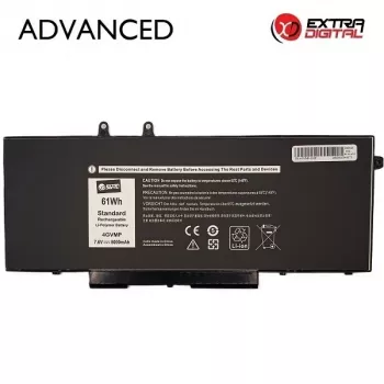Extra Digital Advanced NB441921 Zamiennik baterii do laptopa Dell 4GVMP (8000mAh, 11.4V, 6-ogniw, Li-ion)