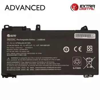 Extra Digital Advanced NB462551 Zamiennik baterii do HP RE03XL – 3700mAh 11.55V Li-ion, 3-ogniwowa, czarna