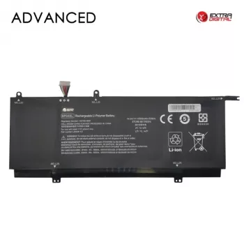 Extra Digital Zaawansowana Bateria Zamienna do HP Spectre x360 15-ch Series – 4000mAh Li-Polymer, 15.4V, 4-Ogniwowa, Czarna