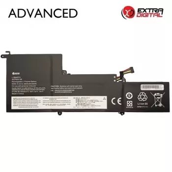 Extra Digital Advanced Replacement Battery for Lenovo L19M4PF4, 3400mAh, 15.36V, Li-ion, 4-Cell