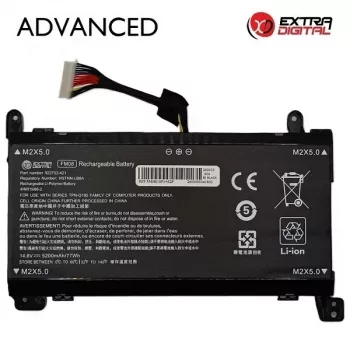 Extra Digital Advanced Zamienna bateria do laptopa HP FM08 (NB462599) – 5200mAh, 14.4V, 8-ogniw, 16-pin, czarna
