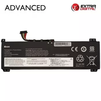Extra Digital Advanced Zastępcza bateria do laptopa dla Lenovo L21M4PC0 – 3750mAh, 15.36V, 57Wh, 4-ogniwowa Li-ion (czarna)