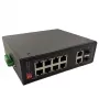 EXTRA DIGITAL PoE Switch 10 Port 1000M z 2 portami SFP 1000M