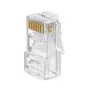 EXTRA DIGITAL RJ45 UTP Cat5e wtyk modułowy (8P8C, pozłacane 50µ, opakowanie 100 szt.)