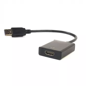 EXTRA DIGITAL USB 3.0 Type-A do HDMI Adapter, 1080p 60Hz, Czarny