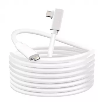 EXTRA DIGITAL VR Link Kabel USB-C do USB-C 5m Biały 5Gbps do Oculus Quest