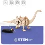 EXTRA DIGITAL Drewniany Zestaw Konstrukcyjny Chodzący Dinozaur, Model Edukacyjny