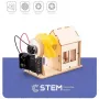 EXTRA DIGITAL Drewniany Zestaw Konstrukcyjny Turbina Wiatrowa, Model Edukacyjny