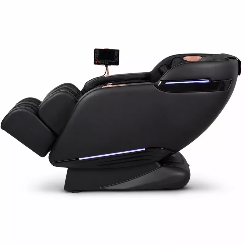EXTRALINK fotel masujący 3D Zero Gravity czarno-srebrny