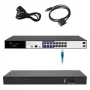 Extralink ARES Switch PoE, 16x Gigabit PoE/PoE+, 2x SFP, 1x port konsoli, 150W, zarządzany