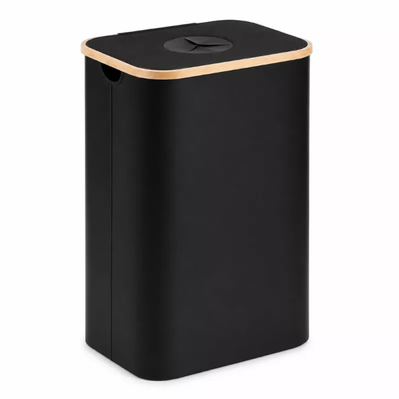 EXTRALINK Black Forest Kosz do recyklingu butelek zwrotnych, składany, 100L, czarny