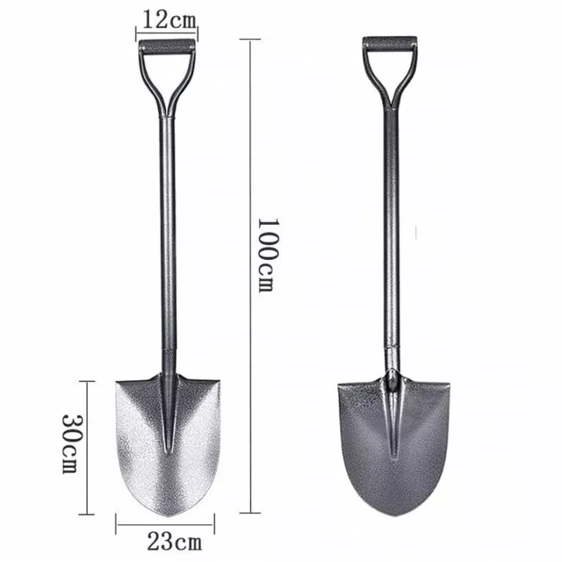 EXTRALINK BLACK FOREST Garden Spade Straight 100cm