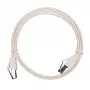 EXTRALINK Cat.8 U/FTP Płaski kabel krosowy Ethernet 1m 40G biały