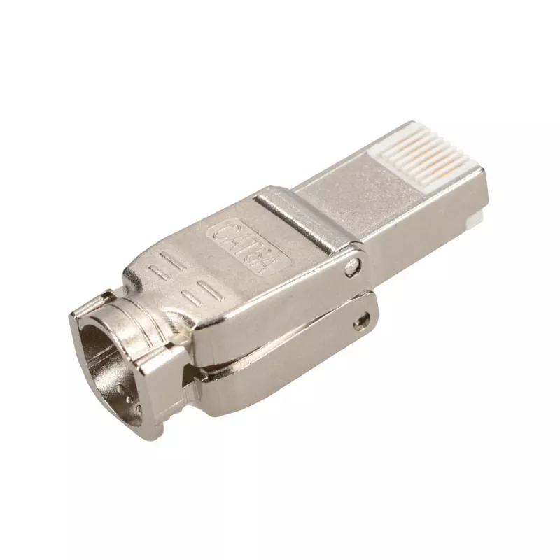 Extralink CAT6A RJ45 Złącze beznarzędziowe – UTP 8P8C pozłacane 10Gbps wtyk Ethernet