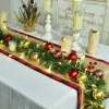 Extralink Christmas Garland, Ozdobny Łańcuch 5m - Zasilany przez USB Sznur LED, Ciepła Biel, Wewnątrz