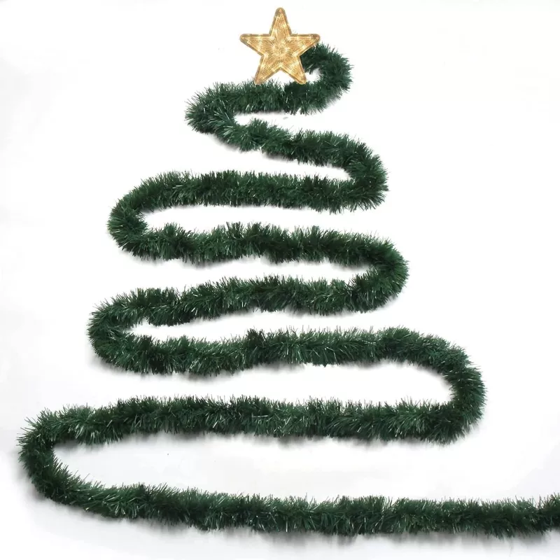 Extralink Christmas Garland, Ozdobny Łańcuch 5m - Zasilany przez USB Sznur LED, Ciepła Biel, Wewnątrz