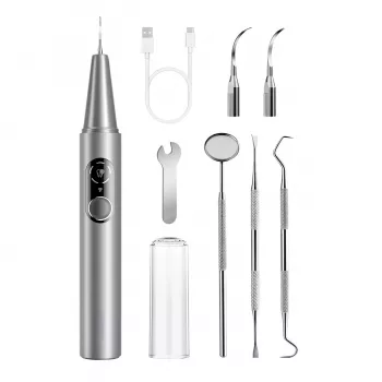 EXTRALINK CS-02 Ultradźwiękowy skaler dentystyczny z kamerą, 5 trybów, Wi-Fi, LED, IPX7, USB-C