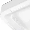 Extralink Cube Air 23 Smart WiFi Sufitowy Wentylator z Światłem, Biały, 59 cm, Sterowanie Aplikacją