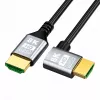 EXTRALINK HDMI 2.1 8K HDR 2M Left-Angled Cable