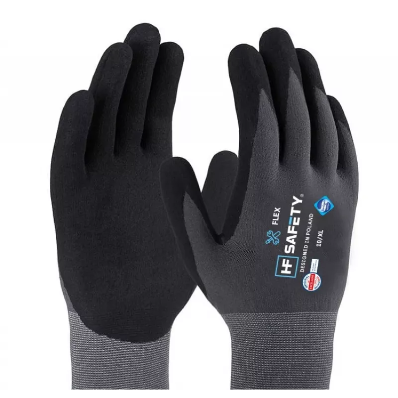 Extralink HF Safety Flex Rękawice ochronne 1 para, rozmiar 9/L