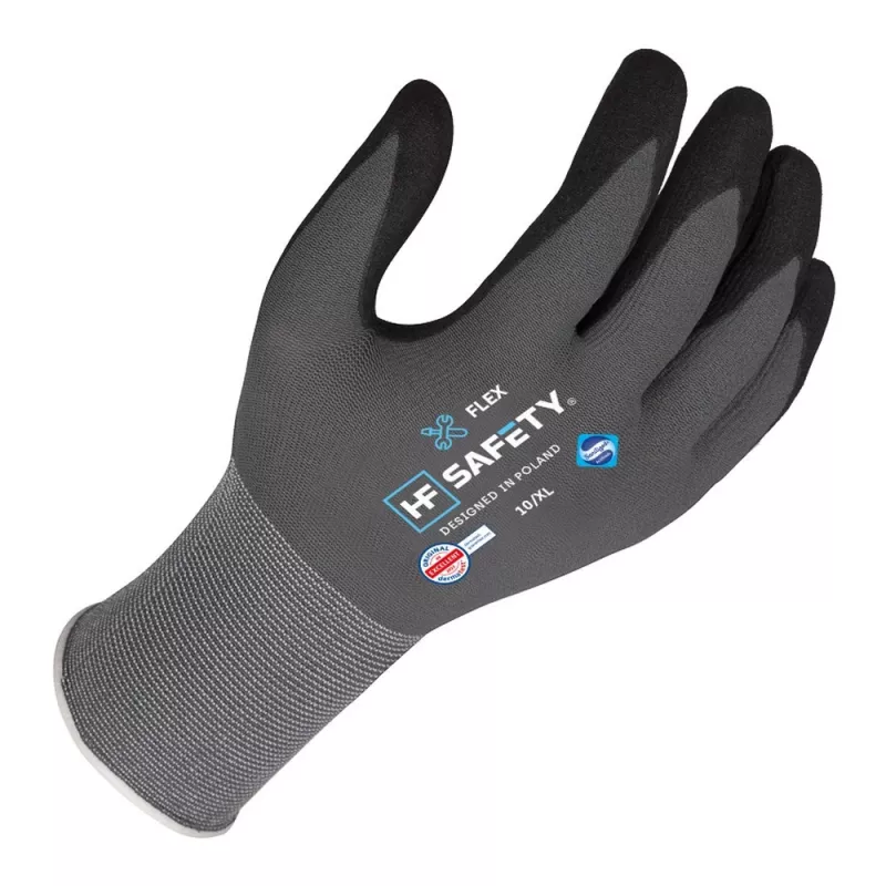 Extralink HF Safety Flex Rękawice ochronne 1 para, rozmiar 9/L