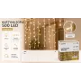 Extralink Kurtyna lodowa, 500 diod LED ciepła biel + zimny błysk, długość 3 + 20 m
