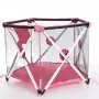 Extralink Kids Playpen and Ball Pit - Foldable Dry Pool for Children, 120x68cm, Grey
