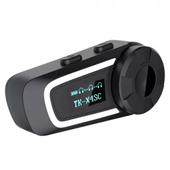 Extralink Interkom motocyklowy dla 6 motocyklistów, Bluetooth 5.1, polski głos, redukcja szumów